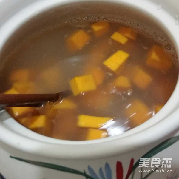 Pumpkin Sago Sweet Soup recipe