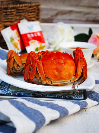 Steamed Hairy Crabs recipe