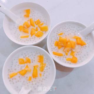 Milk Mango Sago recipe