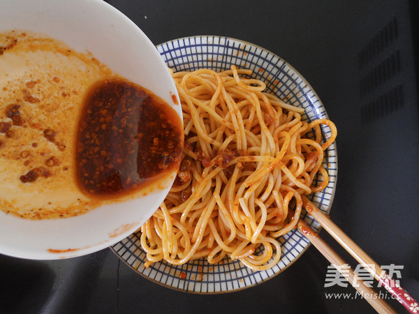 Noodles with Pork Soy Sauce recipe