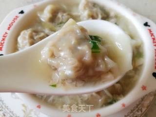 Assorted Pork Loin with Soup Wanton recipe