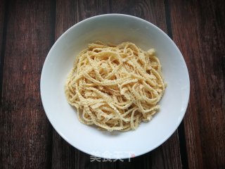Coriander and Carrots Mixed Vegetable Tripe Shreds recipe