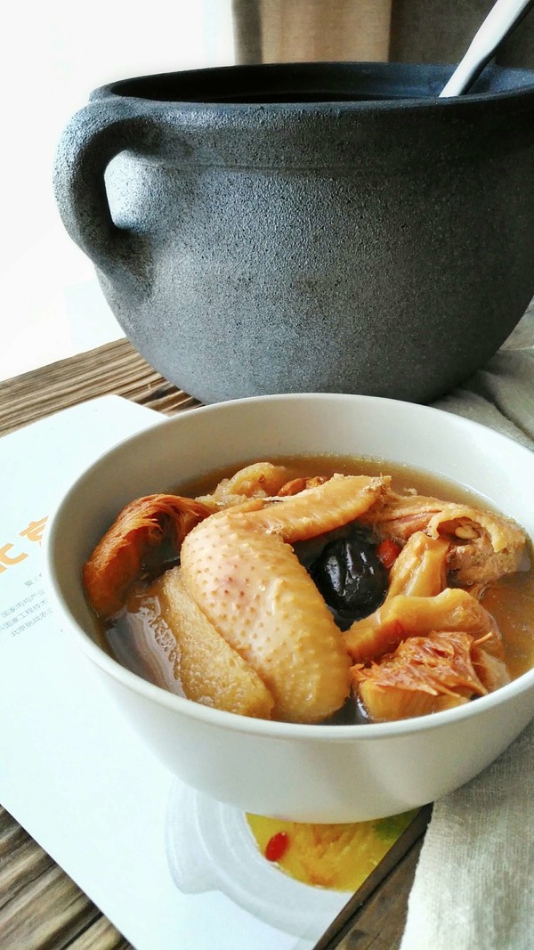 Cordyceps Hericium and Chicken Soup recipe