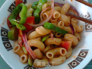 #花样美食# Spicy Macaroni recipe