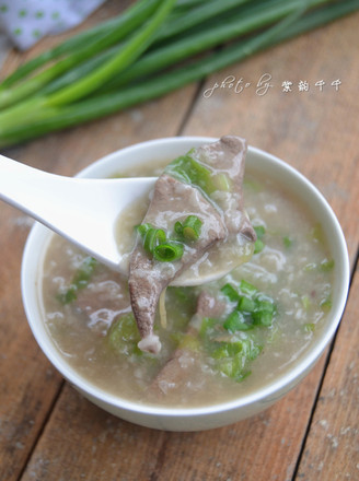 Pork Liver Porridge recipe