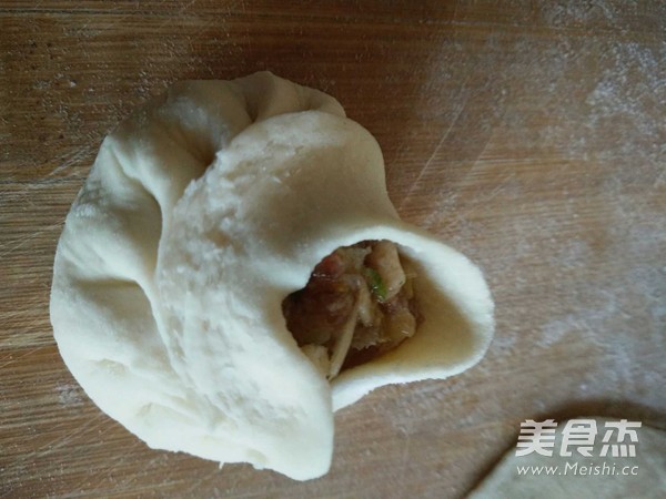 Pork Baby Vegetable Buns recipe