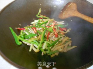 Stir-fried Mustard with Three Shreds recipe