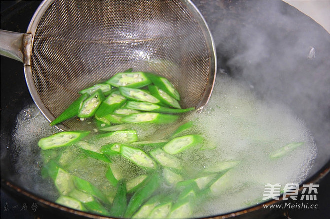 Cold Vegetable Sauce Fragrant Okra Ten-mile Fragrant Su Xin Jujing for Food recipe