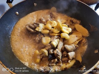 Chestnut Braised Chicken recipe