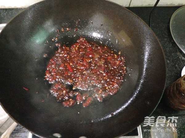 Stir-fried Pork Floss with Black Bean Sauce recipe