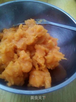 Creative Afternoon Tea---sweet Potato and Apple Cup recipe