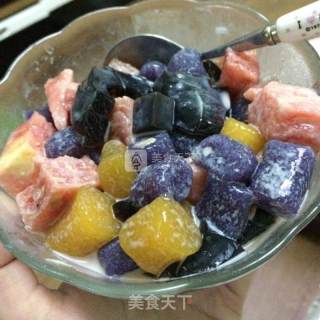 Dessert Taro Balls recipe