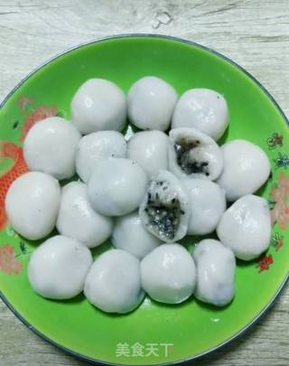 Peanut and Black Sesame Gnocchi recipe
