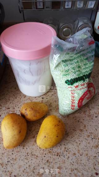 Sago Mango Yogurt recipe