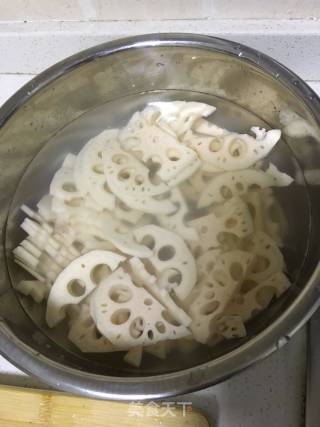 Sweet and Sour Lotus Root Slices recipe