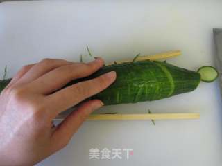 [sweet and Sour Cucumber] Change The Knife to Make Cold Dishes recipe