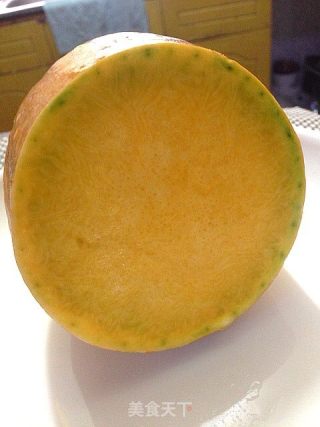 "stomach" He Cooks A Bowl of Pumpkin Porridge that Warms The Heart and Nourishes The Stomach recipe