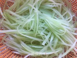 Stir-fried Lettuce with Leek recipe