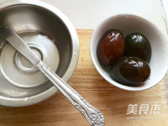 Preserved Egg Tofu recipe