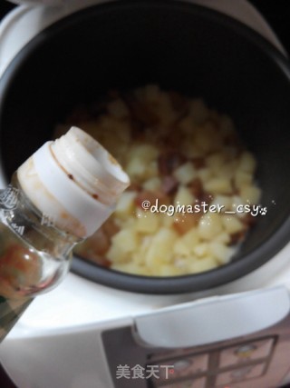 Bacon and Potato Braised Rice recipe