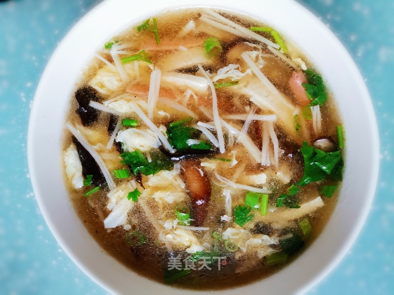 Appetizing Hot and Sour Soup recipe
