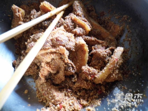 Steamed Pork with Bamboo Leaves recipe