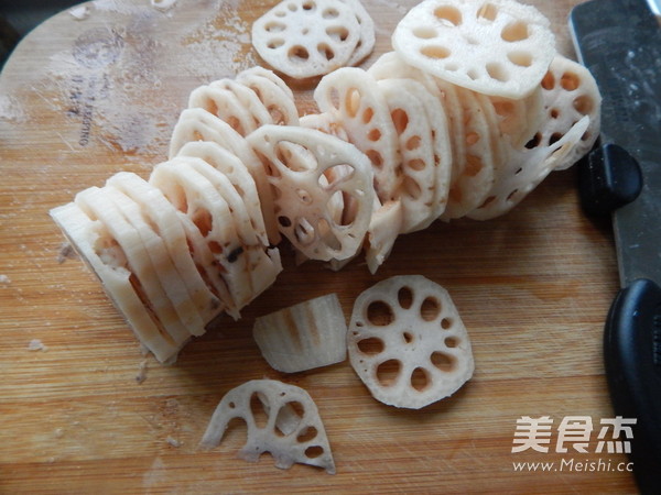 Cold Lotus Root Slices recipe