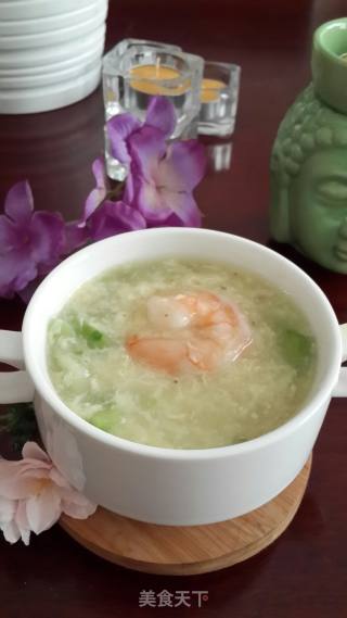 Shrimp and Loofah Soup recipe