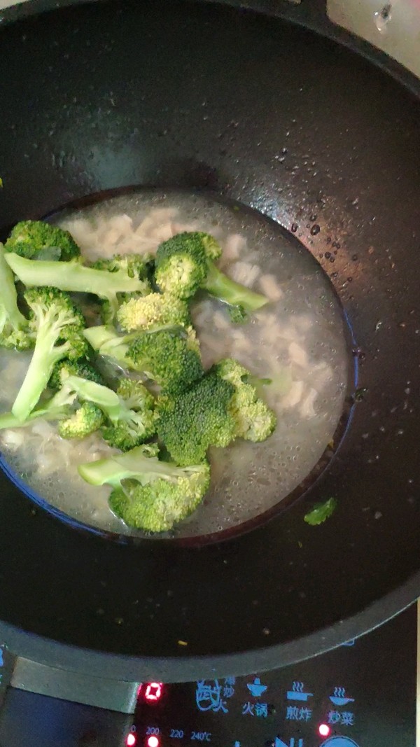 Broccoli with Scallops recipe