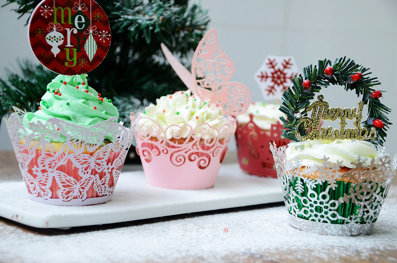 Christmas Cupcakes recipe