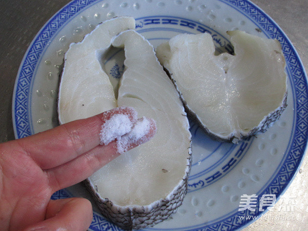 Fried Codfish Steak recipe