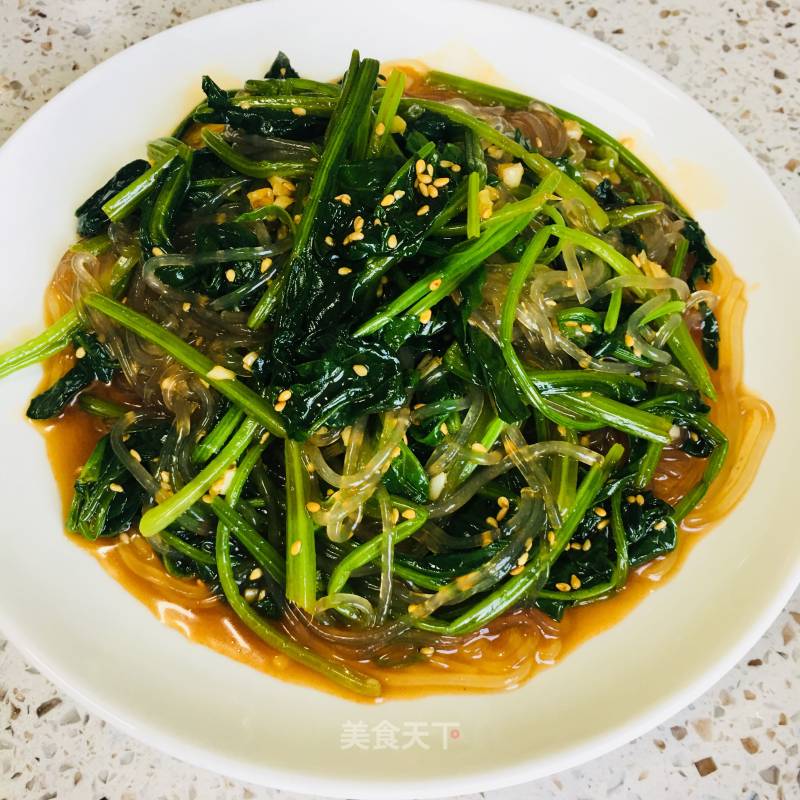 Spinach Vermicelli recipe