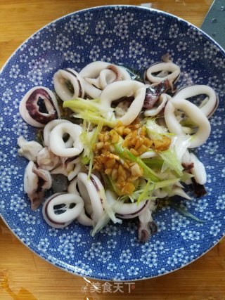 Fresh Squid in Oil recipe