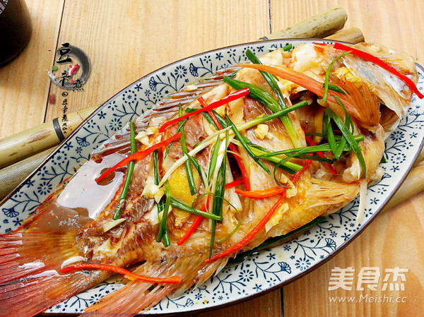 Steamed Red Snapper Fresh Trial in June recipe