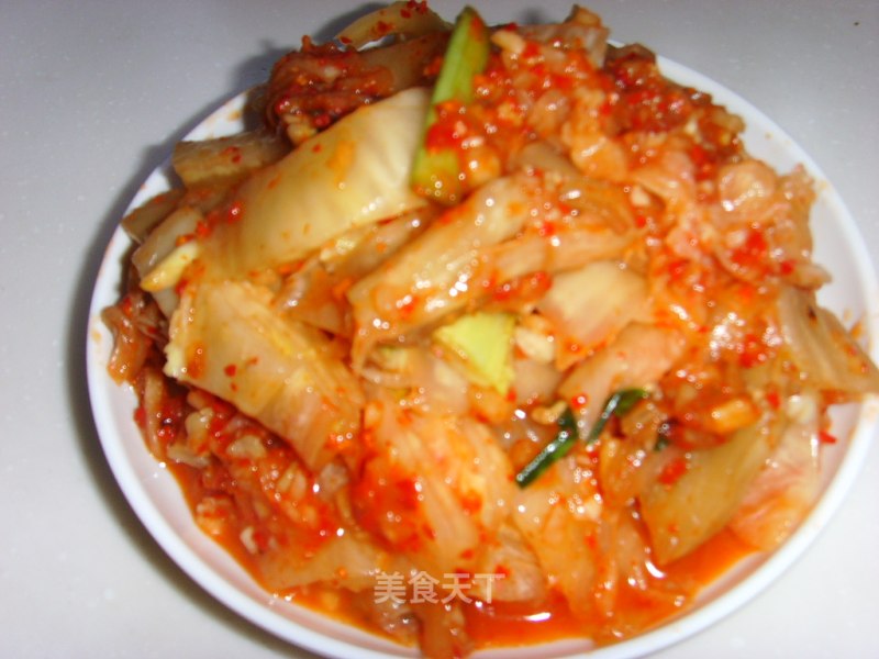 Korean Spicy Cabbage recipe
