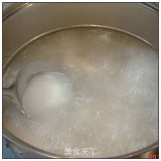 Three Delicacies with Three Birds with One Stone to Protect Against Cold and Tonic Gum Yuan and Delicious ------- Mom's Hoof Flower recipe