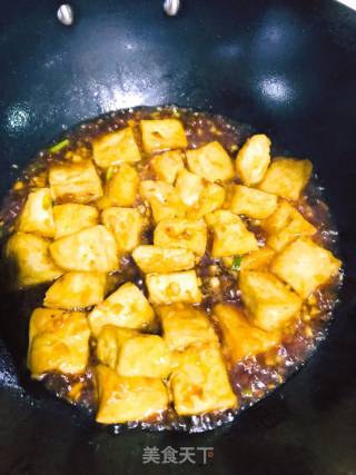 Braised Tofu with Bean Paste recipe