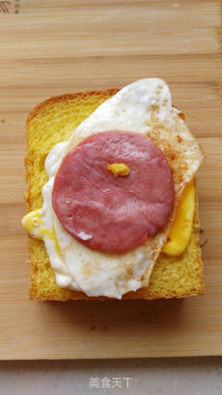 Make A Breakfast with Your Heart~~~ Sandwich recipe