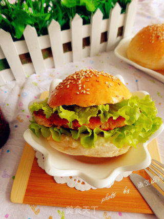 #aca Da600厨机#honey Burger in Trial recipe