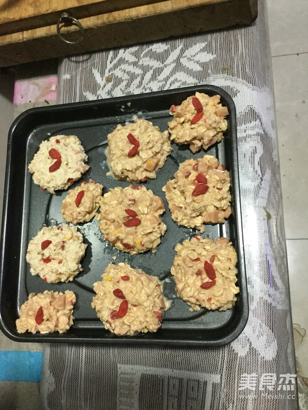 Milky Microwave Oatmeal Biscuits recipe