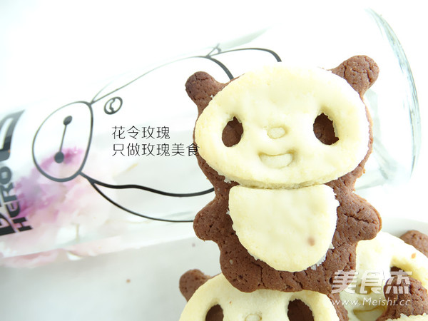 Panda Chocolate Cookies recipe