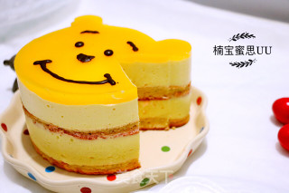 #trust of Beauty# A Cute Face of Colorful Fruit Bear Mousse recipe