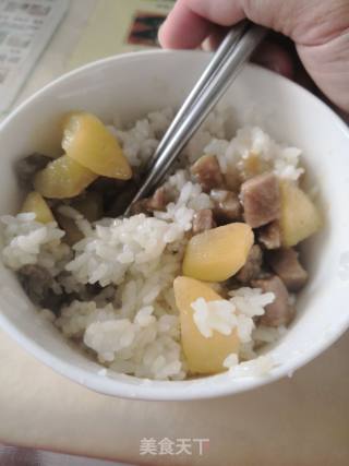 Beef and Potato Rice Bowl recipe