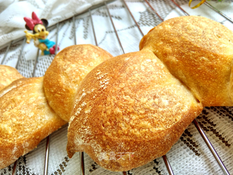 #aca烤明星大赛# Wheat Ear French Country Bread recipe