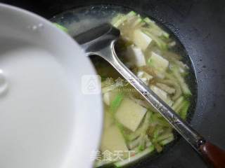 Three Silk Tofu Soup recipe