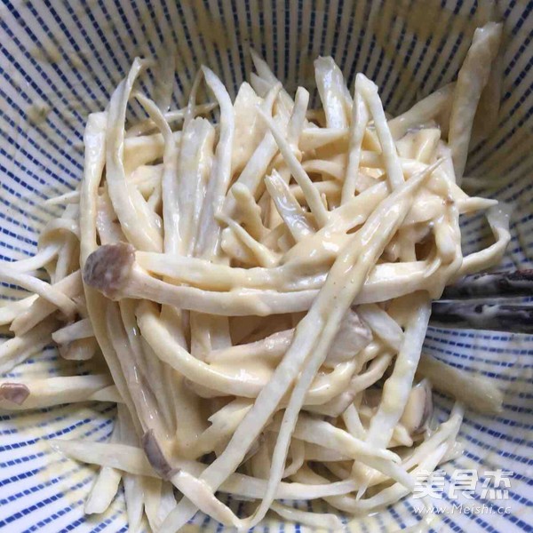 Fried Eryngii Mushrooms with Salt and Pepper recipe