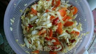 Hot and Sour Pickled Cabbage recipe