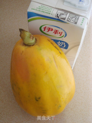 [cantonese Cuisine] Papaya Hitting Milk recipe