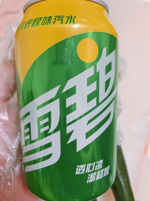 Summer Refreshing Dish "sprite Cucumber" recipe