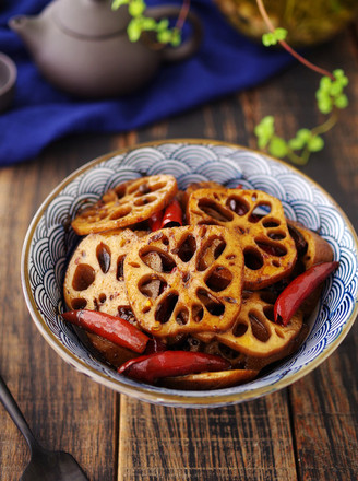 Marinated Lotus Root Slices recipe